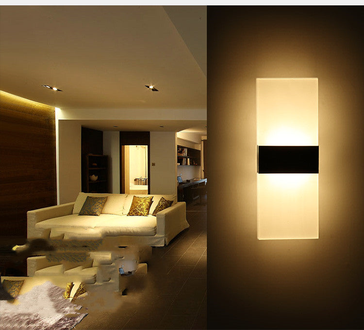 Indoor Sensing USB Charging Wall Lamp